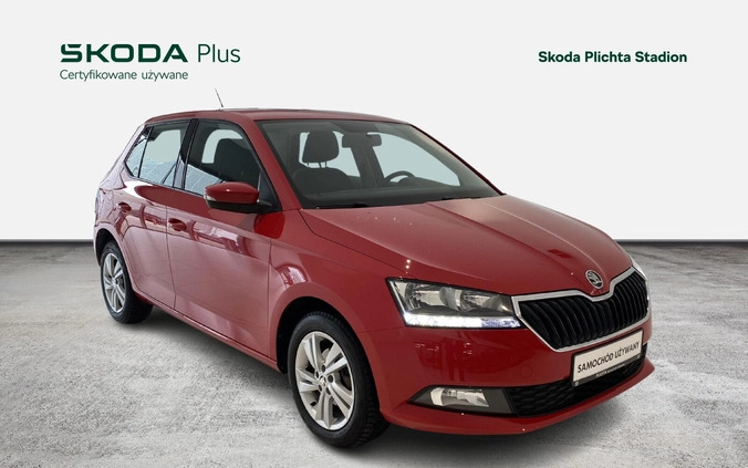 Skoda Fabia cena 46900 przebieg: 99807, rok produkcji 2018 z Sieraków małe 407